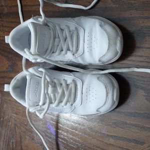 Girls white cheer shoes size 13 worn for a month